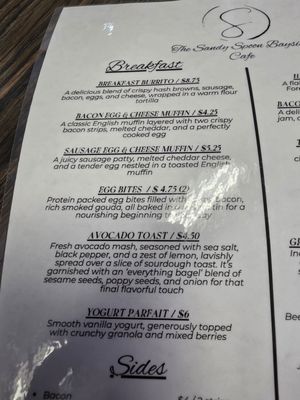 Menu photo 1 The Sandy Spoon Ocean Shores, WA Menu photo 1 The Sandy Spoon Ocean Shores, WA