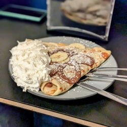 AB Crepes - Canary plus whipped cream! IG - @bilalandjesseatfood