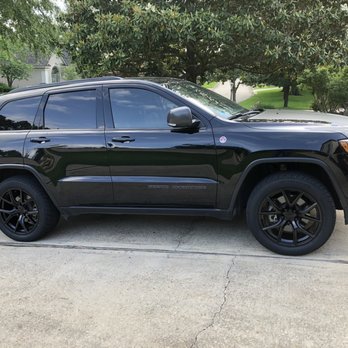 Tire and Wheel Connection - 2019 Jeep Grand Cherokee Trailhawk with Trackhawk replica wheels and tires - Tires Near Me - Tomball, Texas Tire and Wheel Connection - 2019 Jeep Grand Cherokee Trailhawk with Trackhawk replica wheels and tires - Tires Near Me - Tomball, Texas