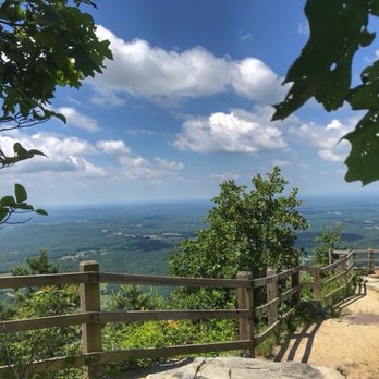 Pilot Mountain State Park - View of the trail and beautiful scenery - Parks Near Me - Pinnacle, North Carolina