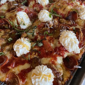 SoDough Square - Detroit Rob City. Mozzarella! Yummy! - Pizza Near Me - Orlando, Florida