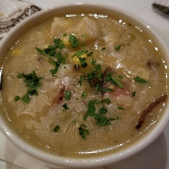 Atlantic Fish - Sea bass chowder - Seafood Near Me - Boston, Massachusetts