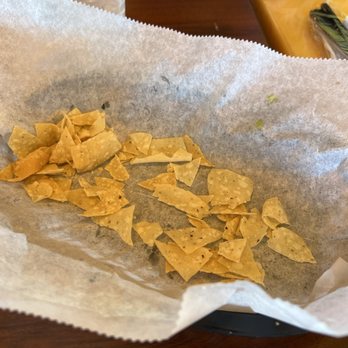 La Calle - A lot of broken chips; extra charge for chips - New Mexican Cuisine Near Me - St. Louis, Missouri La Calle - A lot of broken chips; extra charge for chips - New Mexican Cuisine Near Me - St. Louis, Missouri