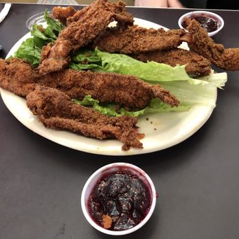 The Owl Cafe - Deep fried bacon with habanero-raspberry dipping sauce - Diners Near Me - Albuquerque, New Mexico The Owl Cafe - Deep fried bacon with habanero-raspberry dipping sauce - Diners Near Me - Albuquerque, New Mexico