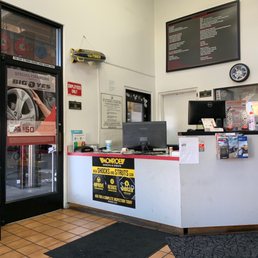 Ck in time for oil change and tire rotation!