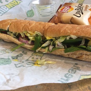 Subway - Veggie delite on while whet - Fast Food Near Me - Brewerton, New York
