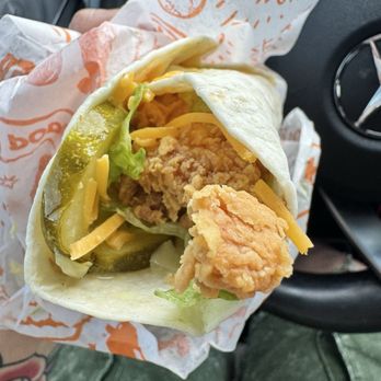 Popeyes Louisiana Kitchen - Spicy Wrap - Fast Food Near Me - Montclair, New Jersey