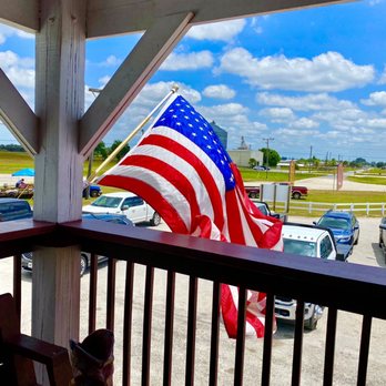 Okeechobee Livestock Market Restaurant - american flag - American Near Me - Okeechobee, Florida