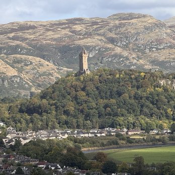 The National Wallace Monument - Wallace Monument from Stirling Castle - Landmarks & Historical Buildings Near Me - Stirling, STG