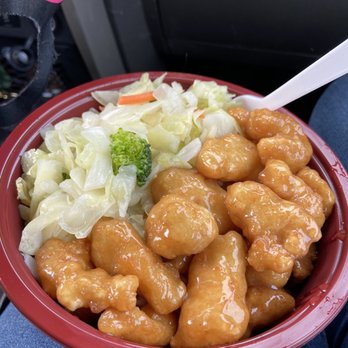 Happy Teriyaki - Emmett - Orange chicken bowl - Asian Fusion Near Me - Emmett, Idaho Happy Teriyaki - Emmett - Orange chicken bowl - Asian Fusion Near Me - Emmett, Idaho