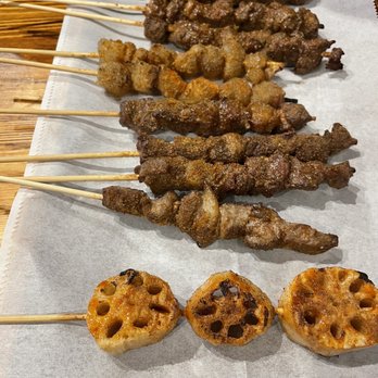 Chuan Kee Skewer - Our skewer order! Beef BBQ Skewer, Beef Tendon Skewer, Lamb BBQ Skewer, Lotus Root BBQ Skewer - Chinese Near Me - Philadelphia, Pennsylvania Chuan Kee Skewer - Our skewer order! Beef BBQ Skewer, Beef Tendon Skewer, Lamb BBQ Skewer, Lotus Root BBQ Skewer - Chinese Near Me - Philadelphia, Pennsylvania
