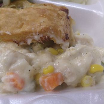 Newhaus Express - Close-up of the pot pie. - Fast Food Near Me - Dallas, Texas