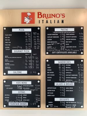 Menu photo 4 Bruno's Cedar City, UT