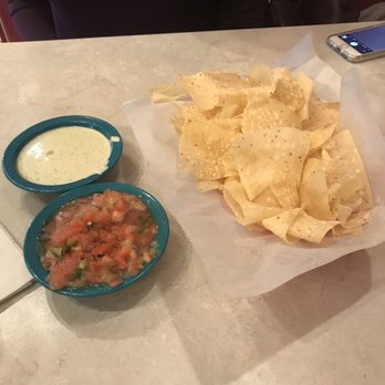 Chuy's - Nachos with salsa and garlic aioli. - Tex-Mex Near Me - Lutz, Florida