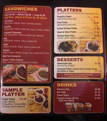 Menu photo 2 Aroma Cafe Maryville, TN Menu photo 2 Aroma Cafe Maryville, TN