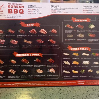 K-Top Korean BBQ and Hot Pot - Korean BBQ Menu - Korean Near Me - Longview, Texas K-Top Korean BBQ and Hot Pot - Korean BBQ Menu - Korean Near Me - Longview, Texas