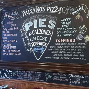 Paisano's Pizza Grill - Lunch - Pizza Near Me - Charleston, South Carolina