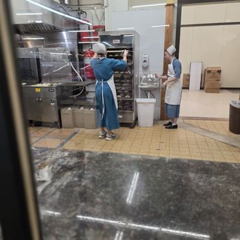 Aunt Martha's Donut & Coffee Shoppe - Pulling trays to ice up. - Coffee & Tea Near Me - Boardman, Ohio Aunt Martha's Donut & Coffee Shoppe - Pulling trays to ice up. - Coffee & Tea Near Me - Boardman, Ohio