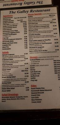 Menu photo 3 The Galley Metairie, LA