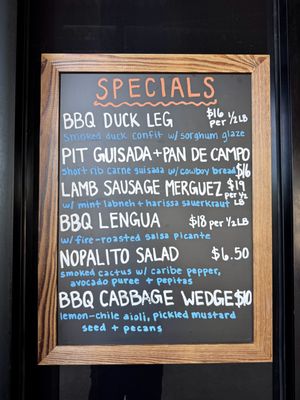 Menu photo 1 Interstellar BBQ Austin, TX Menu photo 1 Interstellar BBQ Austin, TX