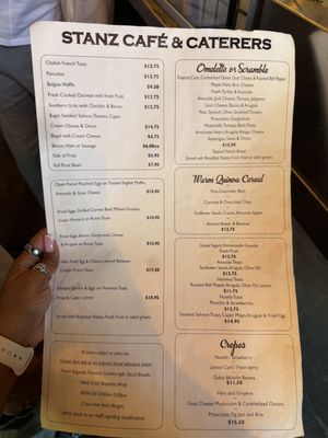 Menu photo 3 Stanz Cafe Larchmont, NY Menu photo 3 Stanz Cafe Larchmont, NY