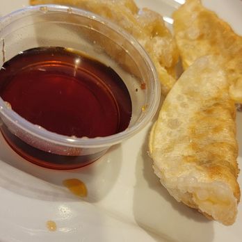 EZ's Asian Kitchen - Fried dumplings(there was 5). - Asian Fusion Near Me - Dodge City, Kansas