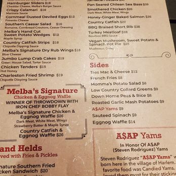 Melba's Restaurant - Southern Near Me - New York, New York