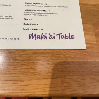 Mahi’ai Table - Logo - Cocktail Bars Near Me - Kapolei, Hawaii Mahi’ai Table - Logo - Cocktail Bars Near Me - Kapolei, Hawaii