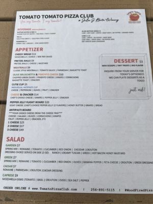 Menu photo 6 Jules J Berta Vineyards Albertville, AL