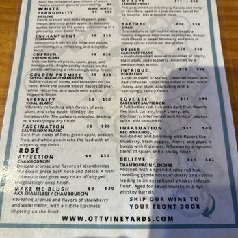 Ott Vineyards And Winery - Menu - Wine Tasting Room Near Me - Ellijay, Georgia Ott Vineyards And Winery - Menu - Wine Tasting Room Near Me - Ellijay, Georgia