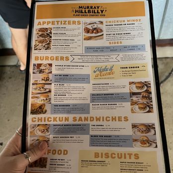 Murray Hillbilly - menu - American Near Me - Jacksonville, Florida Murray Hillbilly - menu - American Near Me - Jacksonville, Florida