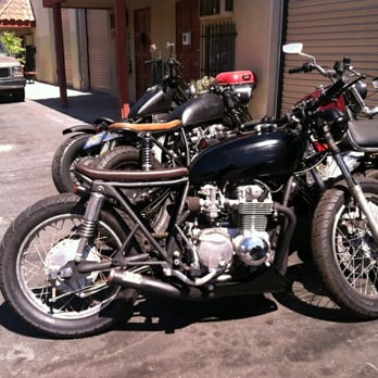 Justin's Motorcycles - The 75' CB550 after the build. - Motorcycle Repair Near Me - La Habra, California Justin's Motorcycles - The 75' CB550 after the build. - Motorcycle Repair Near Me - La Habra, California