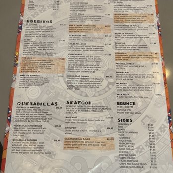 El Mariachi - Menu - Mexican Near Me - Coral Springs, Florida