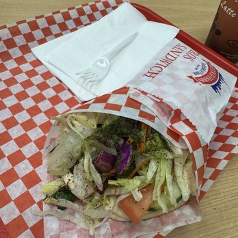 Aladdin Falafel Corner - Falafel number 2 - Mediterranean Near Me - Seattle, Washington Aladdin Falafel Corner - Falafel number 2 - Mediterranean Near Me - Seattle, Washington