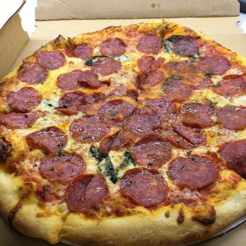 Bob's Pizza - Hungarian Pepperoni Pizza-August 2020 - Pizza Near Me - Chicago, Illinois