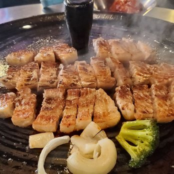 The Cast Iron Pot 3 - Sizzling Pork Belly - Korean Near Me - Flushing, New York