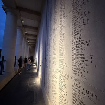 Menin Gate - Soldiers names whose location is unknown. - Landmarks & Historical Buildings Near Me - Ieper, VWV