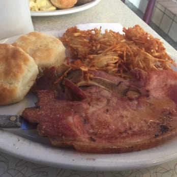 Arcade Restaurant - Country Ham, Biscuits, and DEEP FRIED HASH BROWNS! - Diners Near Me - Memphis, Tennessee