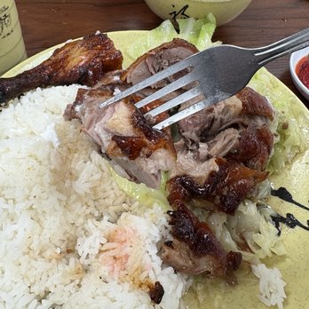 Ming Hing Restaurant - Roast duck with rice plate - Chinese Near Me - San Francisco, California