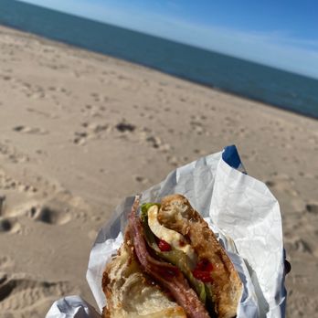 Sweet Shop Cafe Italiano - Salami sandwich at the beach - Italian Near Me - Buchanan, Michigan Sweet Shop Cafe Italiano - Salami sandwich at the beach - Italian Near Me - Buchanan, Michigan