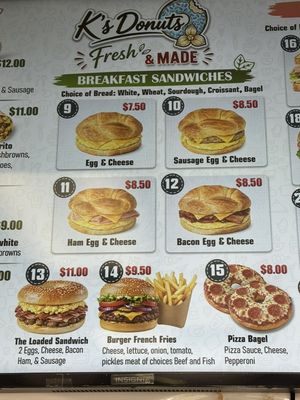 Menu photo 1 K’s Donut Huntington Beach, CA Menu photo 1 K’s Donut Huntington Beach, CA