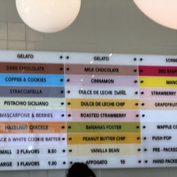 Dolcezza - Flavor wall - Gelato Near Me - Fairfax, Virginia Dolcezza - Flavor wall - Gelato Near Me - Fairfax, Virginia
