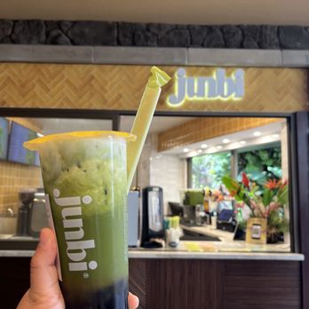 Junbi - Waikiki - Lilikoi matcha with boba - Coffee & Tea Near Me - Honolulu, Hawaii Junbi - Waikiki - Lilikoi matcha with boba - Coffee & Tea Near Me - Honolulu, Hawaii