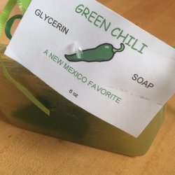 All Lathered Up - Green chili soap, wonderful and original fragrance