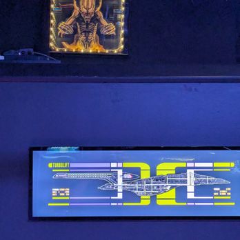 Life Bar Arcade - Star Trek decor near the DJ Booth - Arcades Near Me - Schaumburg, Illinois Life Bar Arcade - Star Trek decor near the DJ Booth - Arcades Near Me - Schaumburg, Illinois