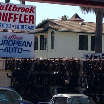 Fallbrook Muffler - Business sign of Street. - Auto Repair Near Me - Fallbrook, California