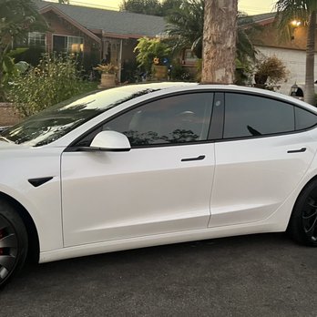 Visionary Wrap & Tint - Front is legal tint, back is the darkest - Car Window Tinting Near Me Visionary Wrap & Tint - Front is legal tint, back is the darkest - Car Window Tinting Near Me