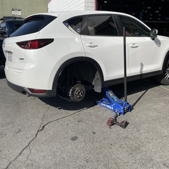 AMA Tires & Wheels - Guys had my wheel off to fix a tire within minutes. Minutes later I was all set. Crazy. - Tires Near Me - San Mateo, California