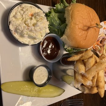 Cooper's Seafood House - Jack Daniels Salmon Burger - Seafood Near Me - Scranton, Pennsylvania Cooper's Seafood House - Jack Daniels Salmon Burger - Seafood Near Me - Scranton, Pennsylvania