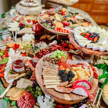 Grazing Gouda - a table full of food - Caterers Near Me Grazing Gouda - a table full of food - Caterers Near Me